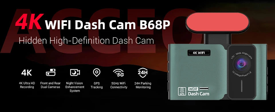 4K Dashcam 