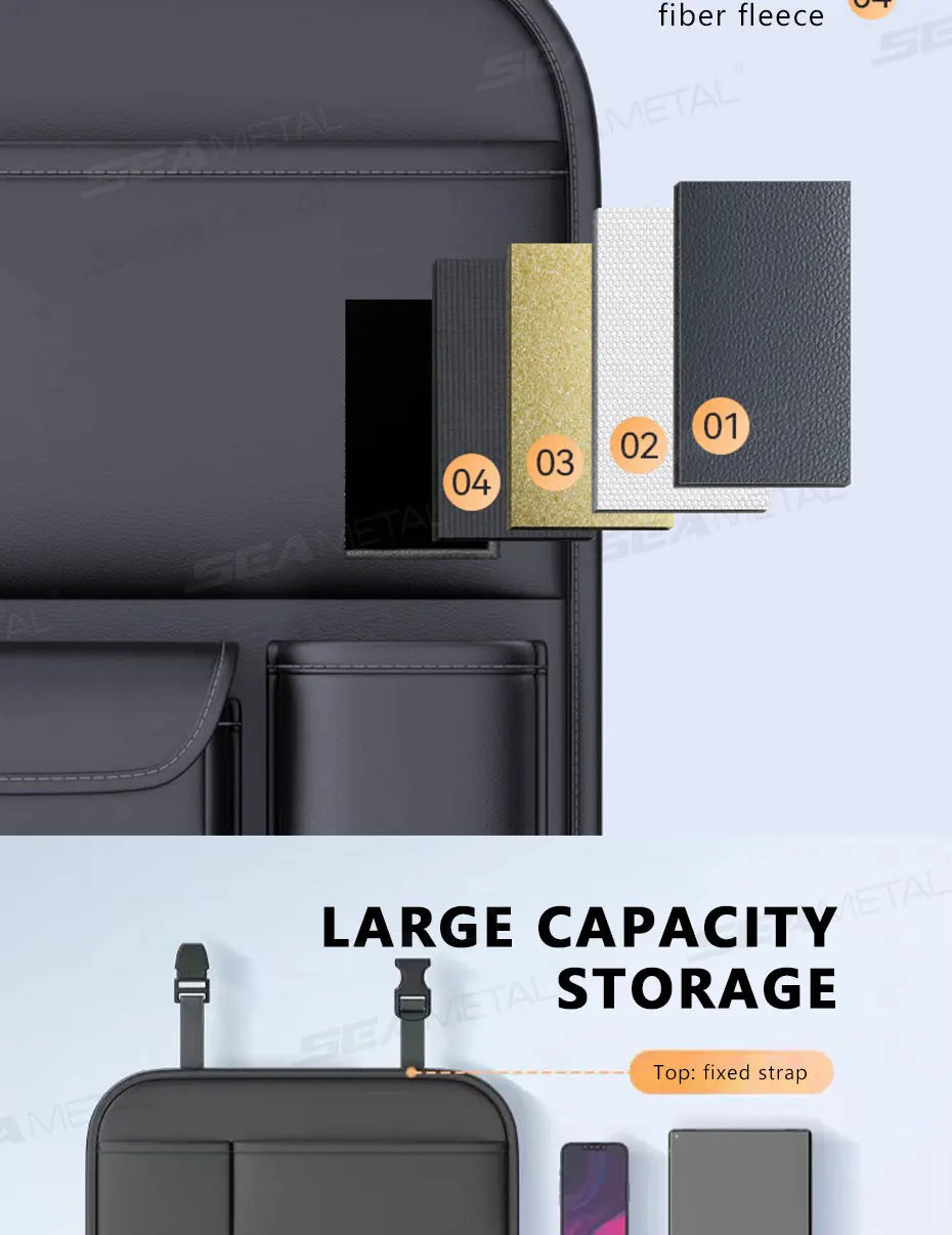 Back Seat Storage Organizer