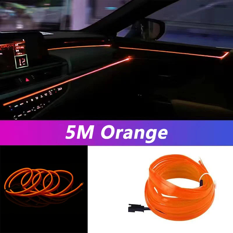 Car Interior Neon LED Strip