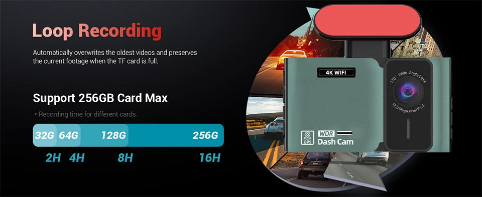 4K Dashcam 