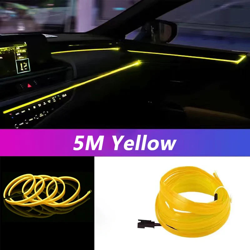 Car Interior Neon LED Strip