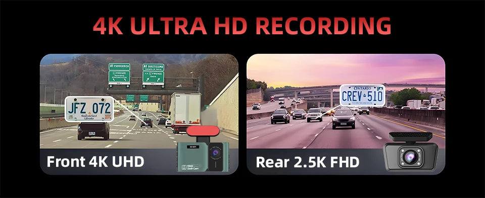 4K Dashcam 