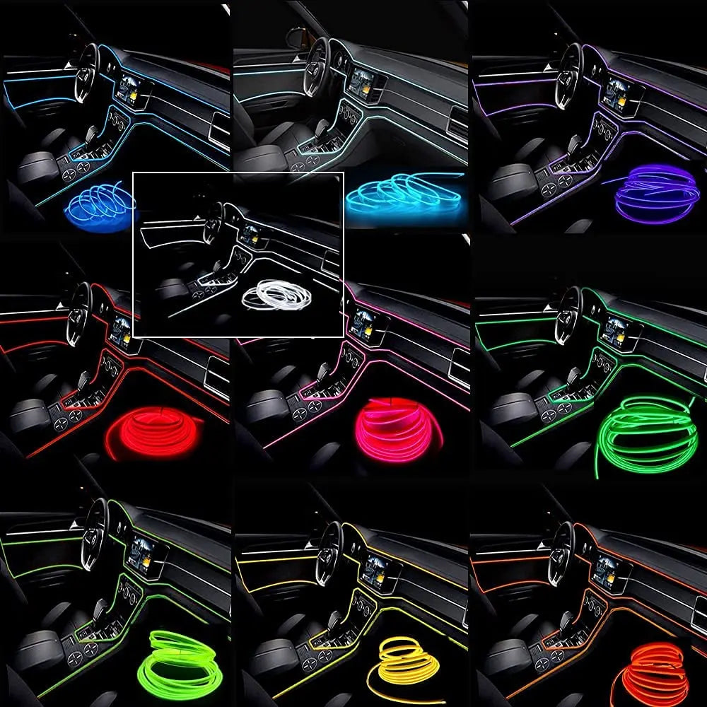 Car Interior Neon LED Strip