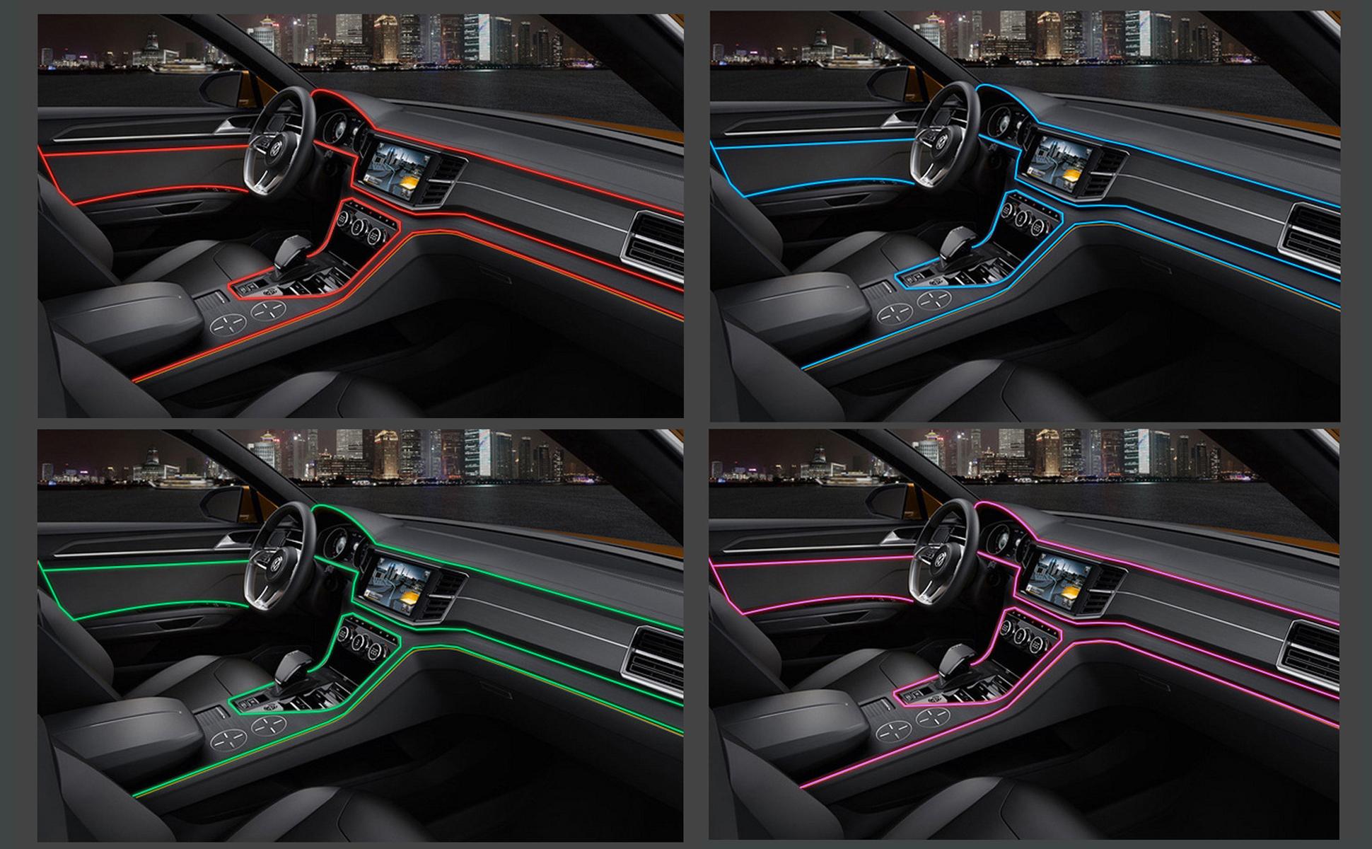 Car Interior Neon LED Strip