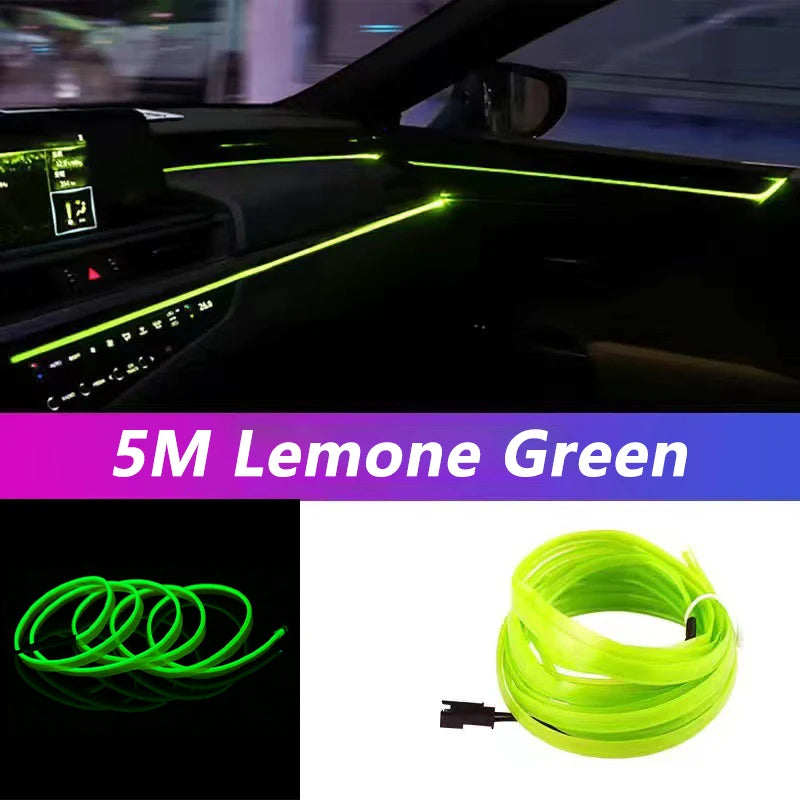Car Interior Neon LED Strip