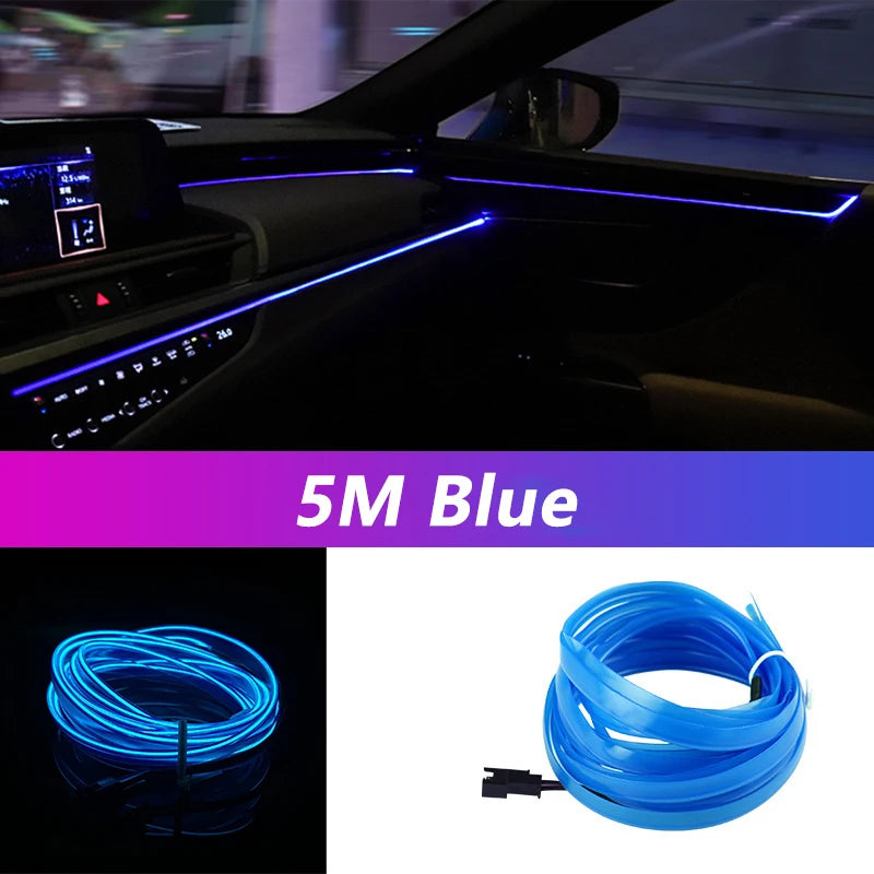 Car Interior Neon LED Strip