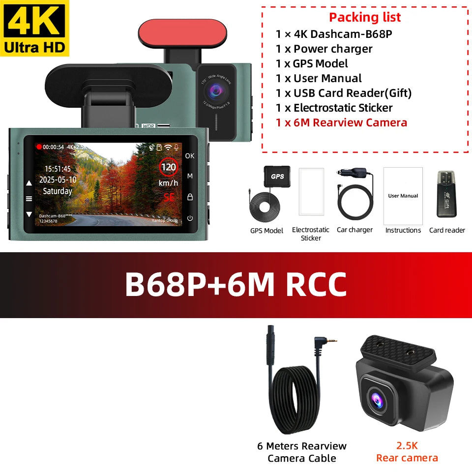 4K Dashcam 