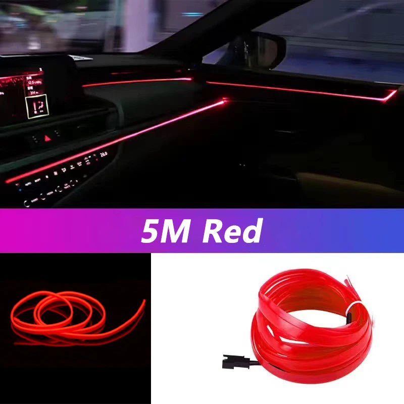 Car Interior Neon LED Strip