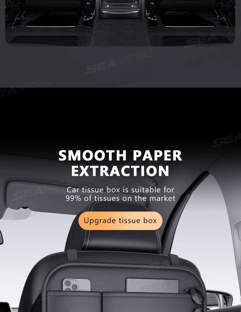 Back Seat Storage Organizer