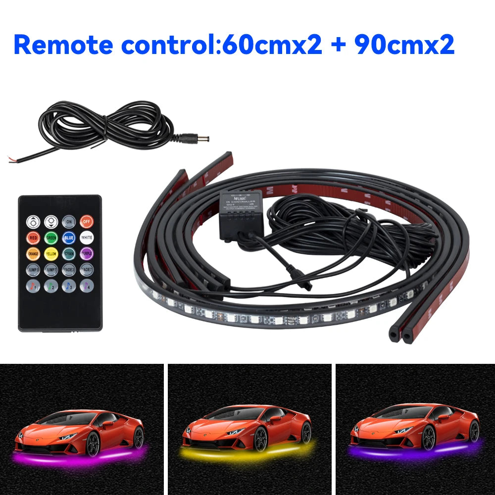 LED Car Glow Lights