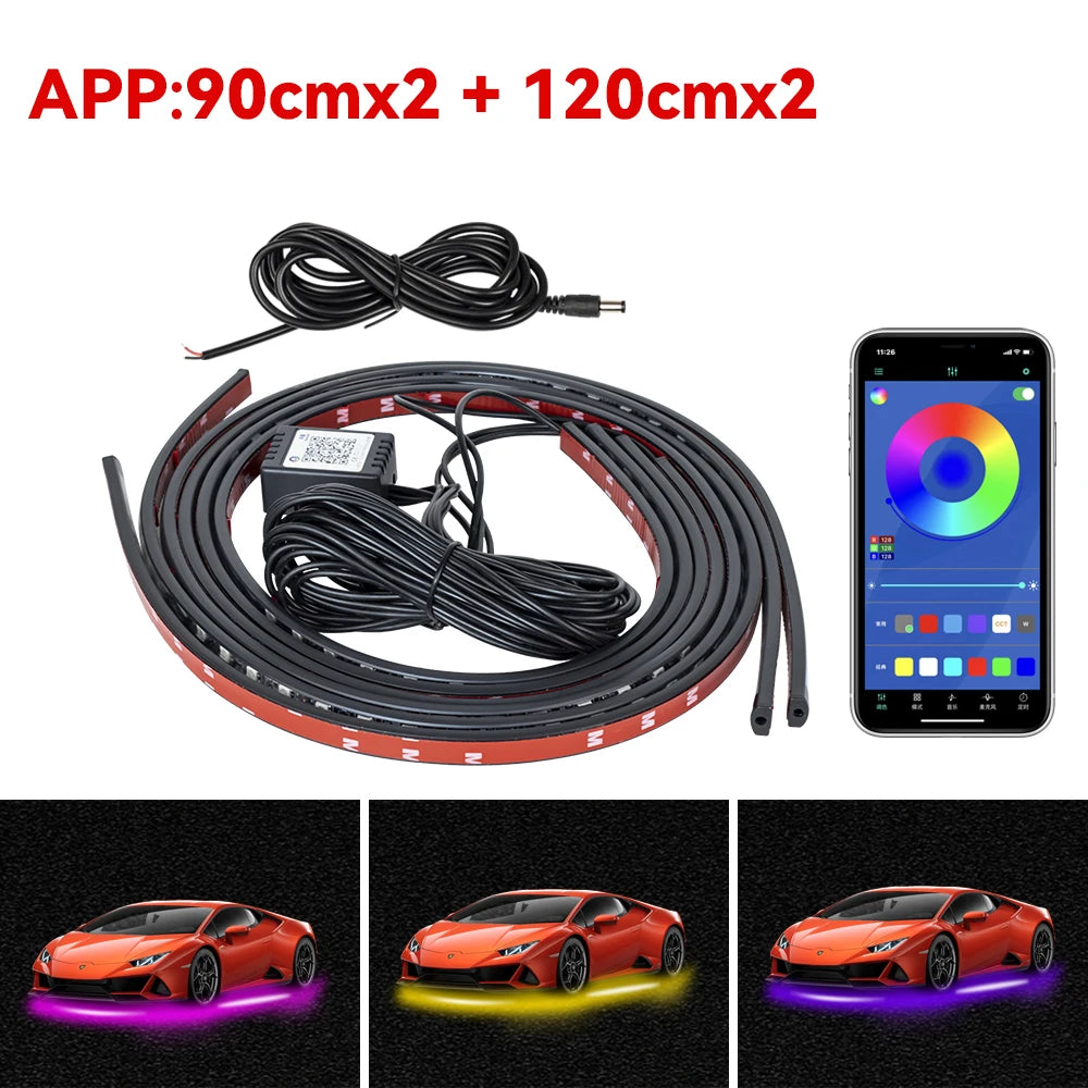 LED Car Glow Lights