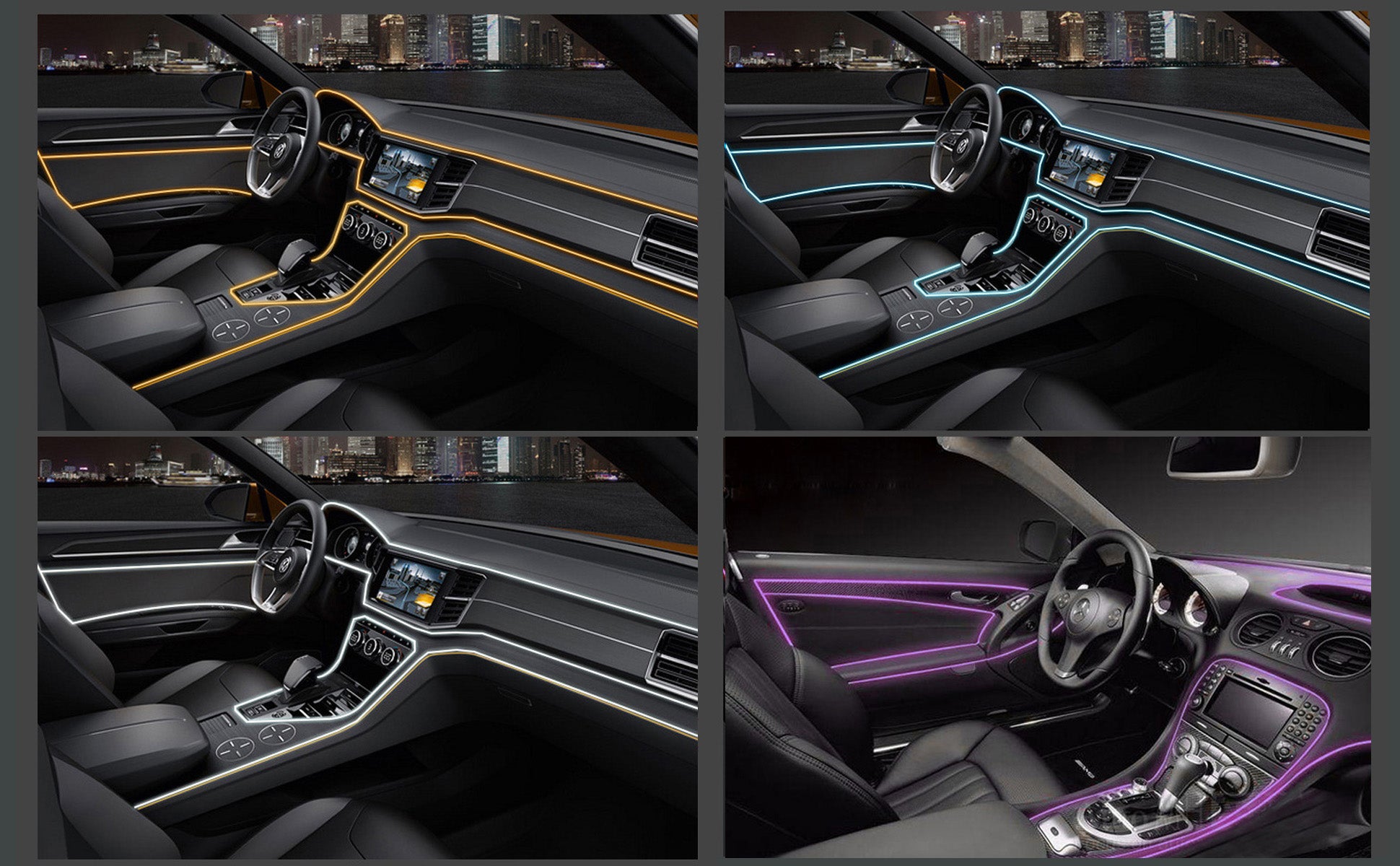 Car Interior Neon LED Strip