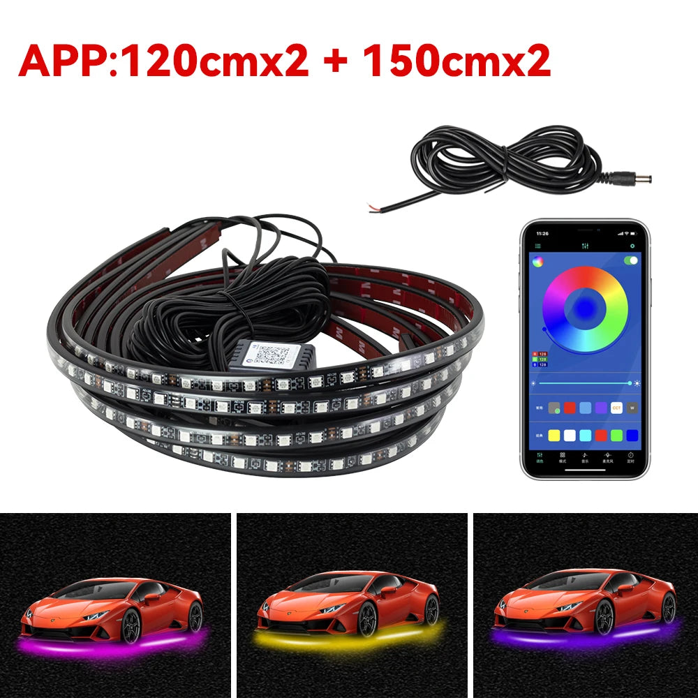 LED Car Glow Lights