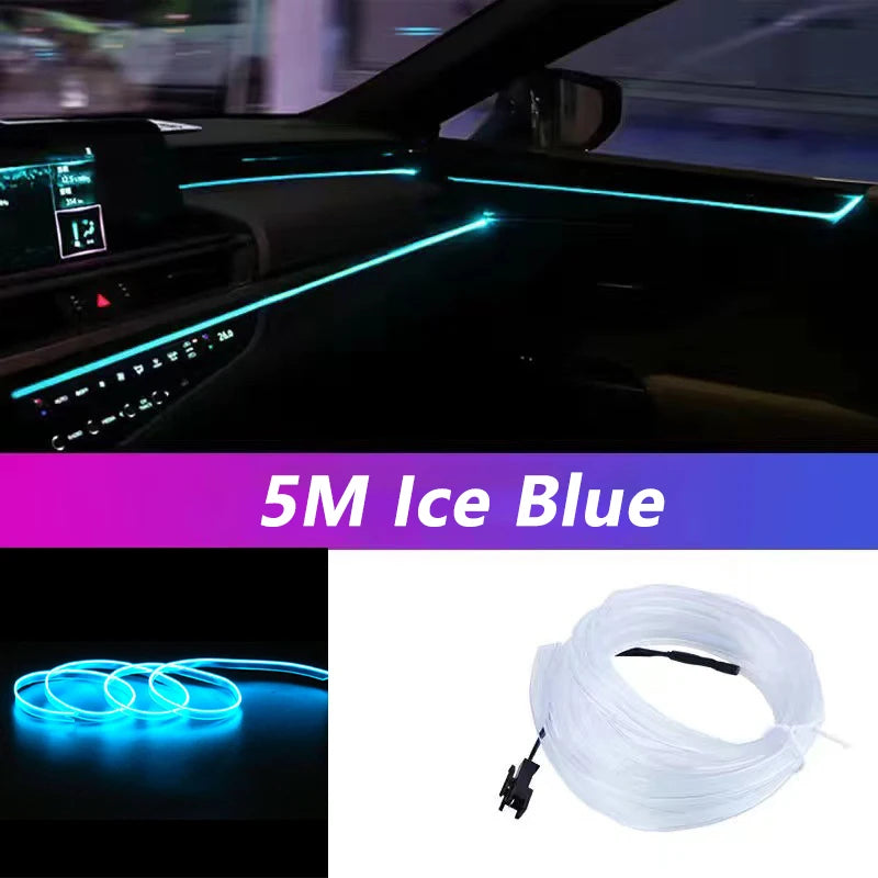 Car Interior Neon LED Strip
