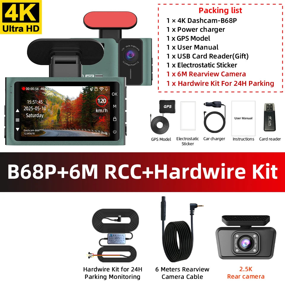 4K Dashcam 