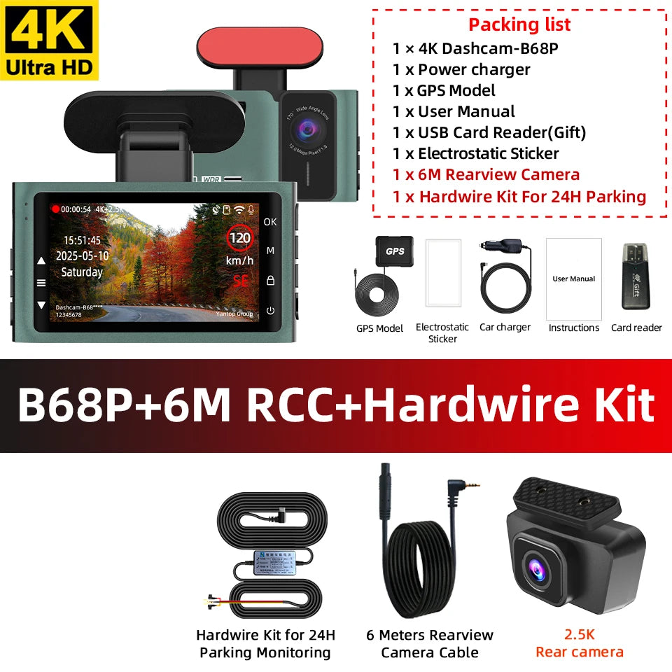 4K Dashcam 