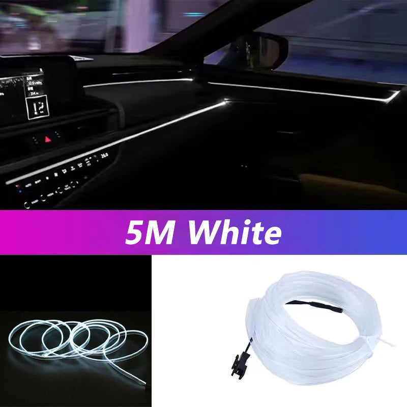 Car Interior Neon LED Strip