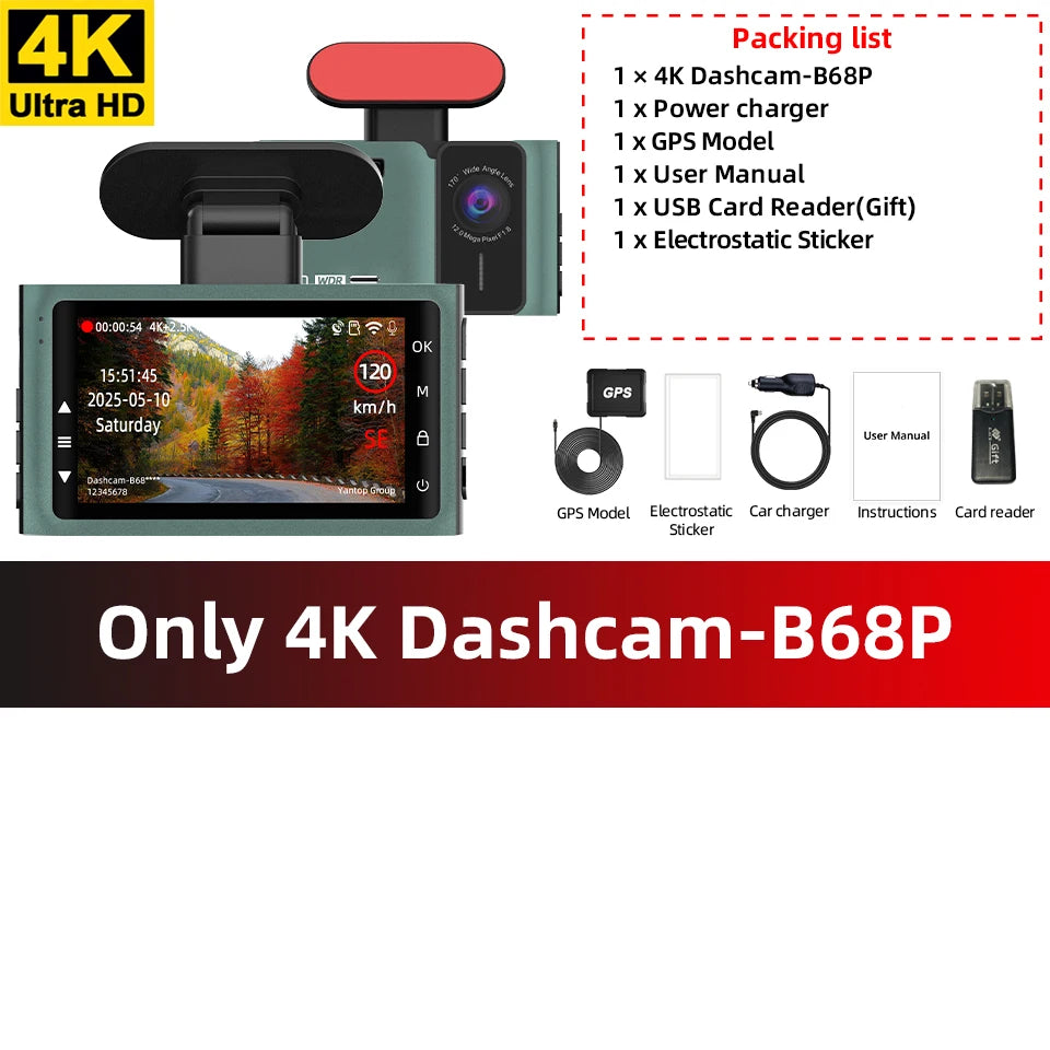 4K Dashcam 
