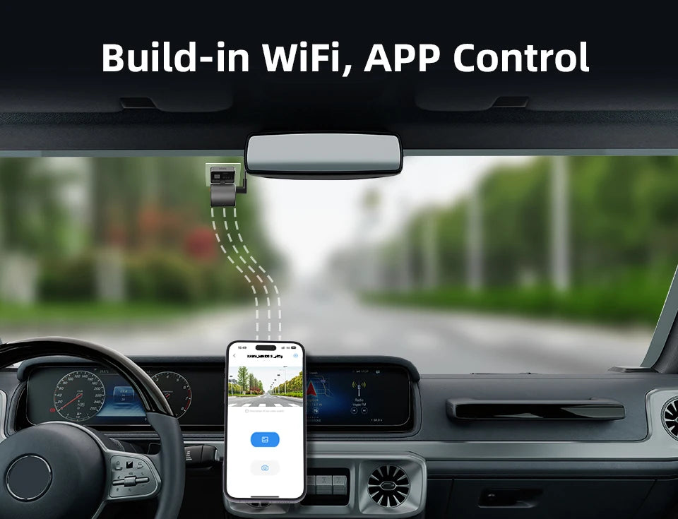 2K Mini Inside Car Dashcam