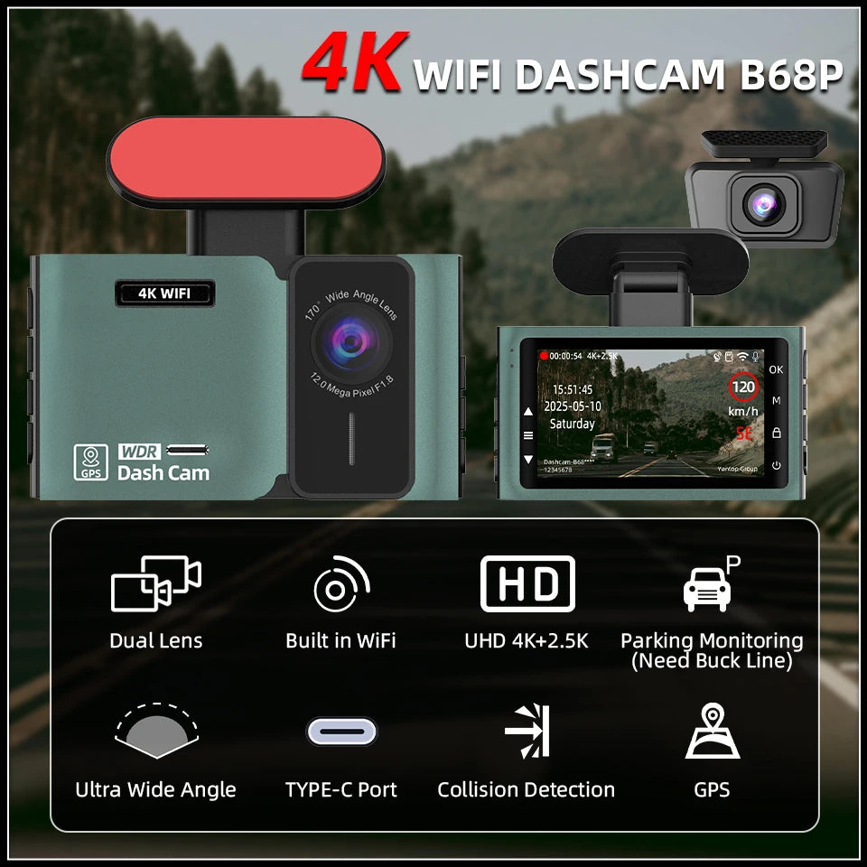 4K Dashcam 
