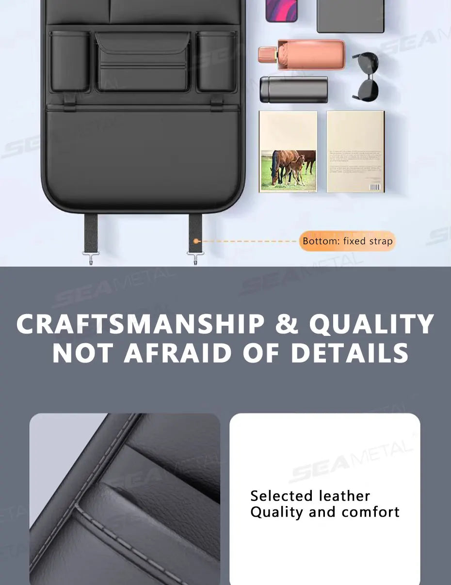 Back Seat Storage Organizer