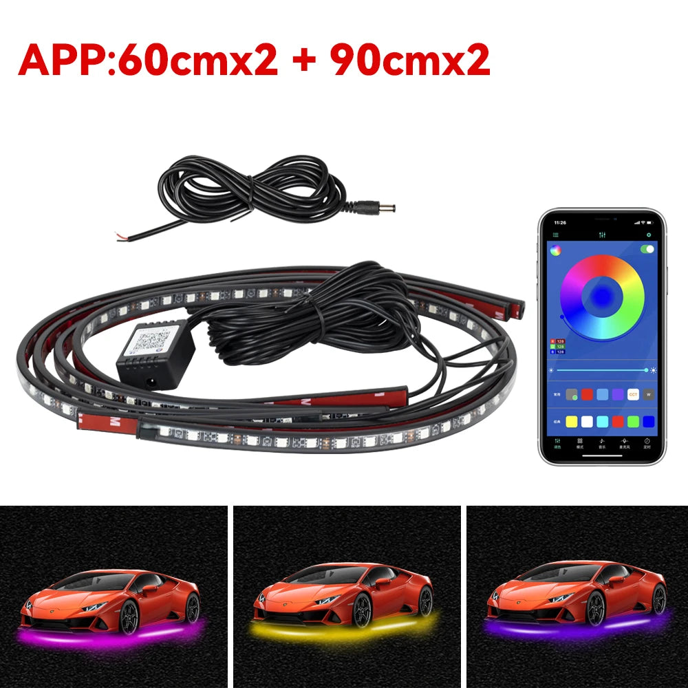 LED Car Glow Lights
