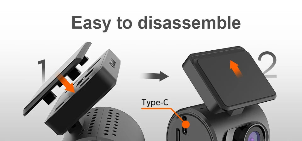 2K Mini Inside Car Dashcam