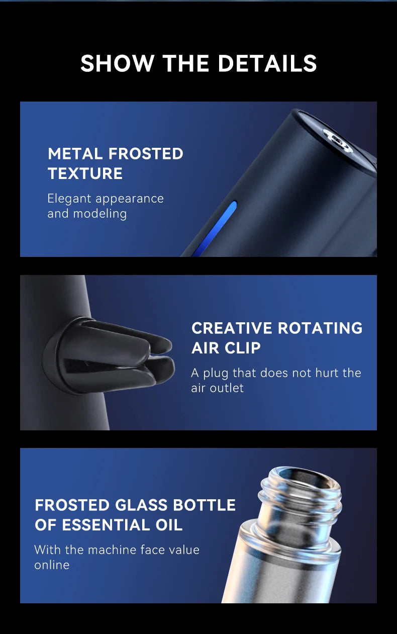 Car Air Aromatherapy Diffuser