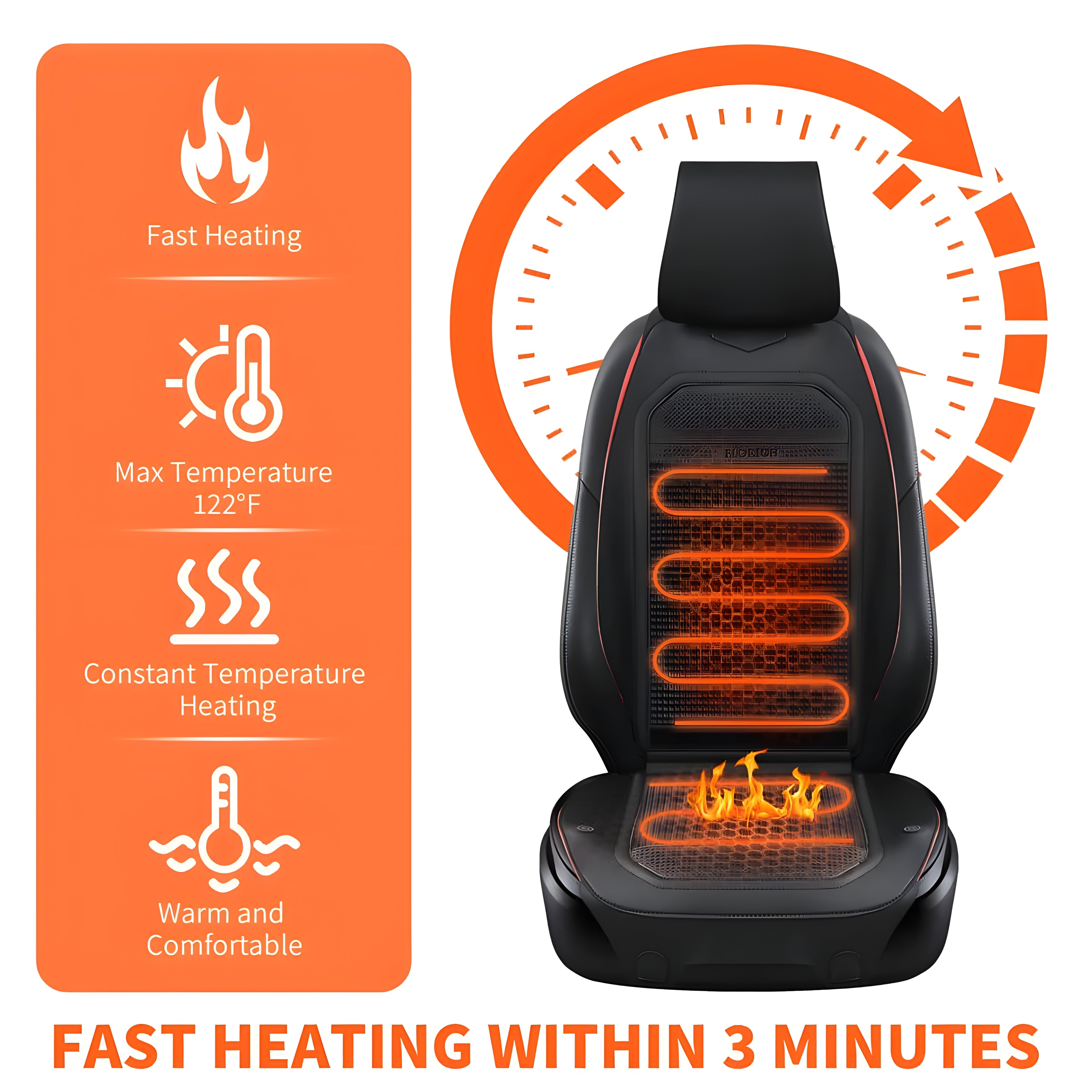 Heated Car Seat Cover